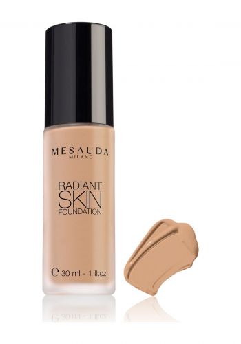 كريم اساس امبر 306 للبشرة العادية و الجافة 30 مل من ميساودا ميلانو Mesauda Milano Radiant Skin Foundation 306 Amber