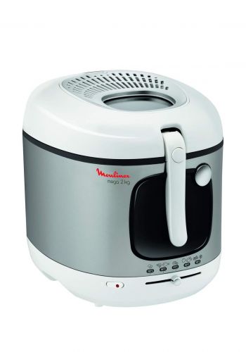 قلاية كهربائية بقدرة 2100 واط من مولينكس Moulinex AM480027 Mega Deep Fryer