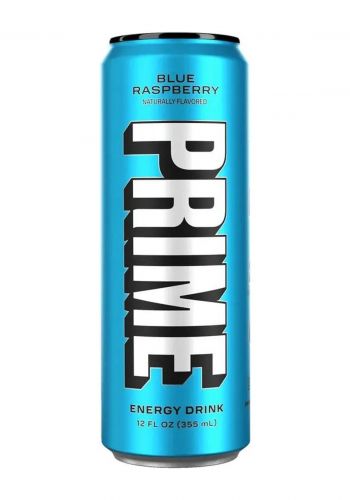 مشروب طاقة بنكهة توت العليق الازرق 355 مل من برايم Prime Blue Raspberry Energy Drink