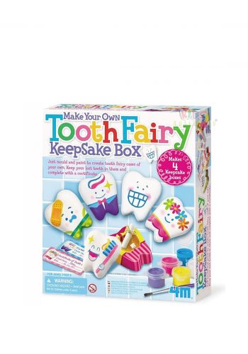 لعبة صندوق تذكارجنية الأسنان من 4 ام4m Tooth Fairy Keepsake Box