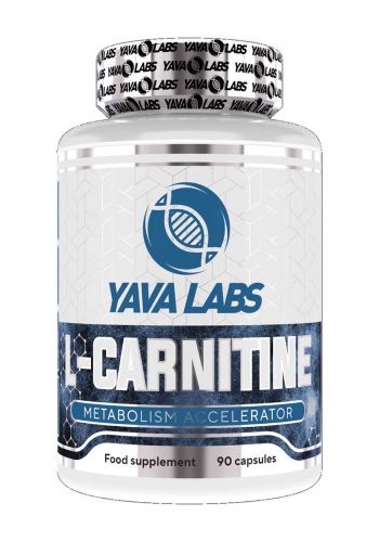 مكمل غذائي 90 كبسولة من يافا لابس Yava Labs L-Carnitine Food Supplement 
