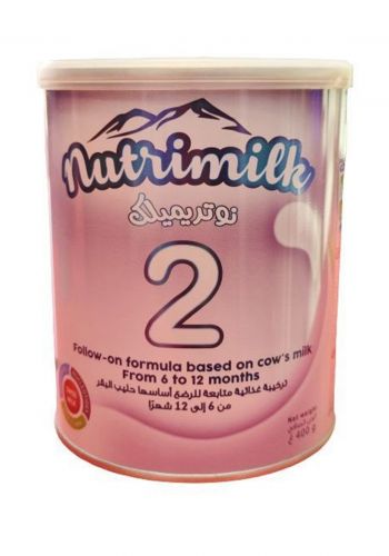 حليب نوتريميلك رقم 2 400 غم Nutrimilk 2