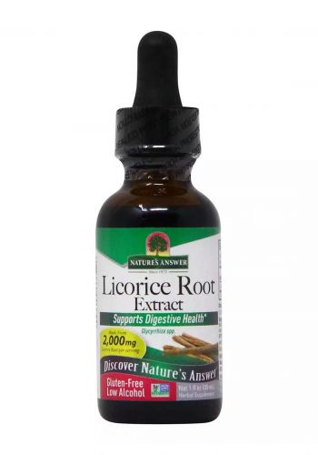 عرق السوس 30مل من ناتشرز انسر Nature's Answer Licorice