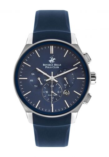 ساعة يد رجالية باللون النيلي من بيفرلي هيلز بولو كلوب Beverly Hills Polo Club BP3224X.399 Men's Wrist Watch
