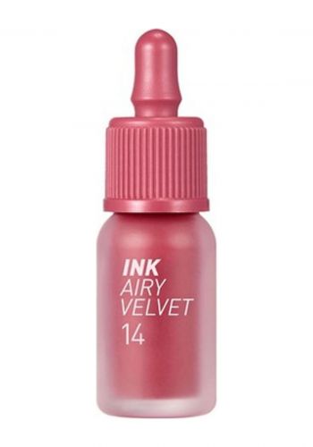 تنت شفاه 4 غم درجة 14 من بريبيرا Peripera Ink Air Velvet  Rosy Pink 