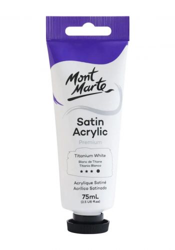 عصارة أكريلك 75 مل من مونت مارت Mont Marte Satin Acrylic Paint Premium