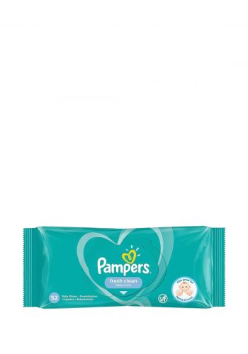مناديل للأطفال 52 قطعة من  بامبرز Pampers Fresh Clean Baby Wipes (52 Wipes) 