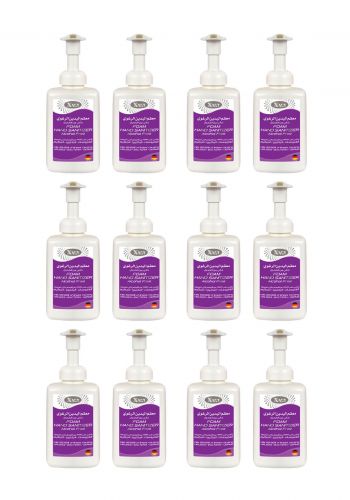 معقم اليدين الرغوي 500 مل 12 قطعة من اكزاكت Xact SI-00281 Foam Hand Sanitizer
