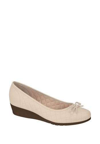 حذاء نسائي روكي كعب طبي 3 سم بيجي فاتح اللون من موليكا Moleca Women's Shoe