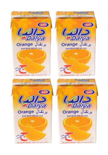سيت عصير داليا بنكهة البرتقال 4 قطع 