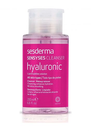تونر منظف ومزيل مكياج بالهايلورونيك اسد 200 مل من سيسديرما Sesderma Sensyes Cleanser Hyaluronic