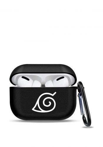 حافظة سماعة ايربود برو 2 بطبعة شعار قرية كونوها من انمي ناروتو  Silicon Anime Airpods Pro 2 Case