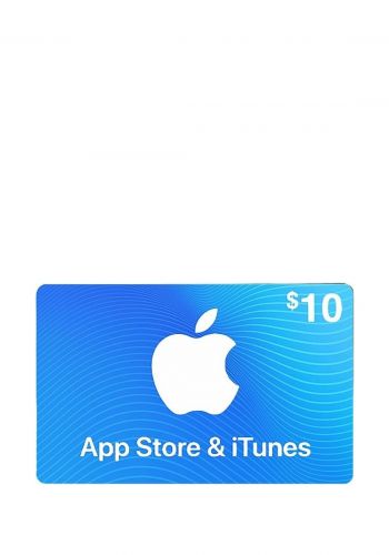 بطاقة هدايا بقيمة 10 دولار من ايتونز  ITunes App Story Gift Card 