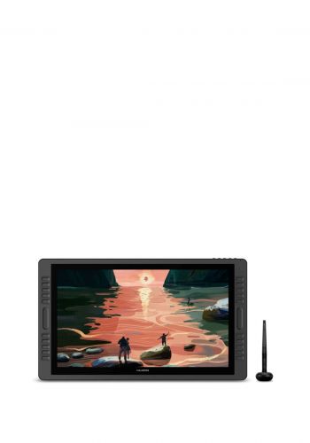 Huion Kamvas Pro 22 Drawing Monitor Tilt Function Battery-Free-Black   تابلت رسم وكتابة من هونون