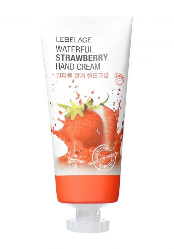 كريم اليدين بخلاصة الفراولة من ليبلاج 100 مل Lebelage Waterful Strawberry Hand Cream