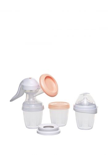 مجموعة مضخة الثدي اليدوية من نيب الالمانية Nip First Moments Manual Breast Pump Set