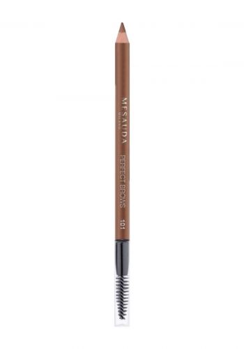 قلم تحديد الحواجب رقم 101 اشقر اللون من ميساودا ميلانو Mesauda Milano Eyebrow pencil 