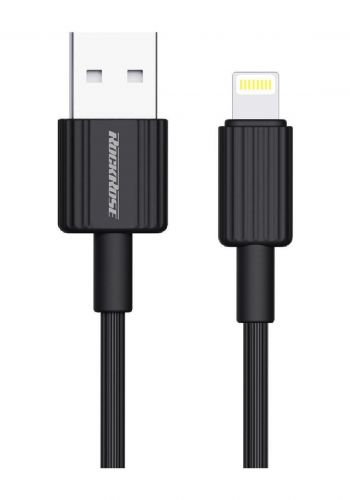 كيبل شحن يو اس بي الى لايتننج 1 متر Rockrose RRCS15L Arrow AL Braided USB to Lightning Cable  ( 2789 ) 