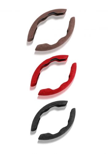غطاء عجلة قيادة السيارة 2 قطعة Car Steering Wheel Cover