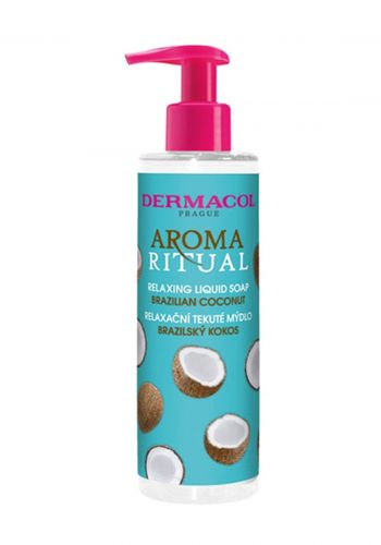 Dermacol Liquid Soap صابون سائل لليدين برائحة جوز الهند 100 مل من ديرماكول