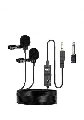 ميكروفون لاسلكي Boya M1DM Dual Omni-Directional Lavalier Mic