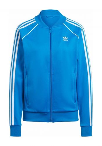 سويتر نسائي ازرق اللون من اديداس Adidas Adicolor Classics SST Track Jacket