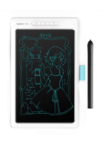 Vson Wp12 Graphical Tablet - White  لوح رسم وكتابة ذكي