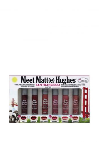 TheBalm 102028 Meet Matte Lipstick San Francisco Multicolour Set 6Pcs سيت احمر شفاه