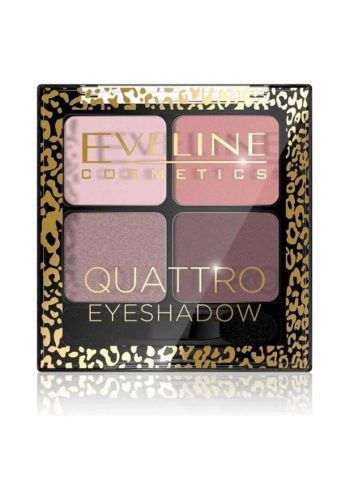 (095-0595)Eveline Cosmetics Make Up Eyeshadow Quattro No.09 7g ظلال للعيون