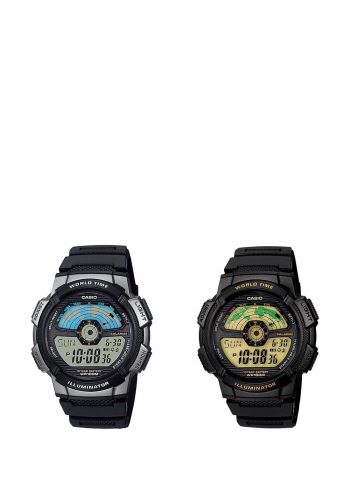 ساعة رقمية رجالية من كاسيو Casio AE-1100W-1AVDF Youth Digital Series Watch