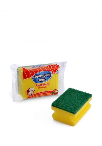 اسفنجة لتنظيف الأواني من أريكس -1 قطعة Arix Spendelli Spugnaforte - Easy Grip Sponge Scourer-1241