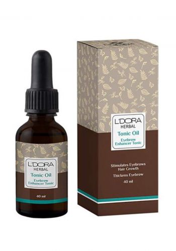 زيت منشط لنمو الحواجب 40 مل من لدورا L’dora Herbal Eyebrow Growth Enhancer Tonic Oil