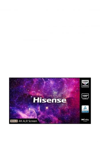 شاشة تلفاز ذكية ليزرية  100 انش من هايسنس   Hisense LTS100MHEU  Smart Laser TV Screen