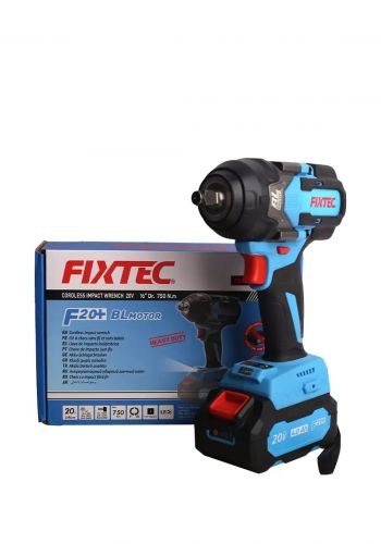 دريل لقمة بدون فرشاة  12.7 ملم  20 فولت من فيكستك Fixtec FCIW750LX  Cordless Brushless Impact Wrench 