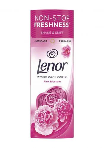 معطر ملابس برائحة الزهرة الوردية 176 غرام من لينور Lenor  In-Wash Scent Boosters Pink Blossom 