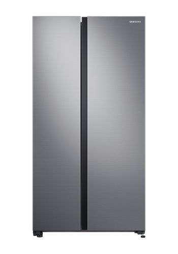 ثلاجة ثناية الابواب 647 لتر فضي اللون من سامسونك Samsung RS62R5001M9/LV Refrigerator