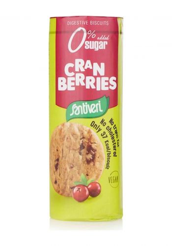 بسكويت بنكهة التوت خالي من الغلوتين 190 غرام من سانتيفري  Santiveri Digestive Raspberry Flavor Gluten Free
