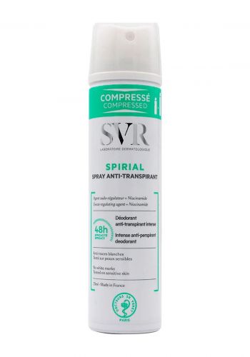 بخاخ مانع التعرق 75 مل من اس في ار SVR Spirial Deodorant Spray