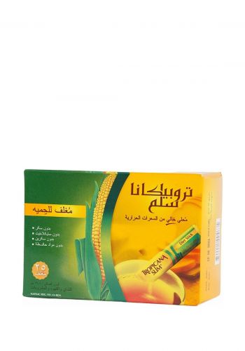 محلي خالي من السعرات الحرارية 25 مغلف * 37.5 غم من تروبيكانا سلم Tropicana Slim Diet Stick