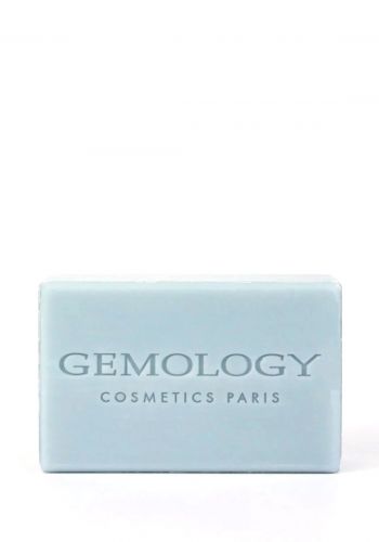 صابونة العنبر الأزرق لتنظيف الوجه والجسم 125غم من جيمولوجي Gemology Blue Amber Soap