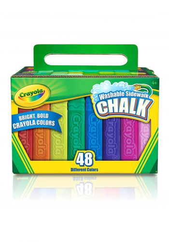 سيت طباشير ملونة للاطفال 48 قطعة من كرايولا Crayola Sidewalk Chalk