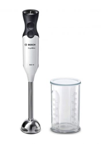 خلاط يدوي مع كوب 600 مل 800 واط من بوش Bosch MS61A4110 Hand Blender ErgoMixx
