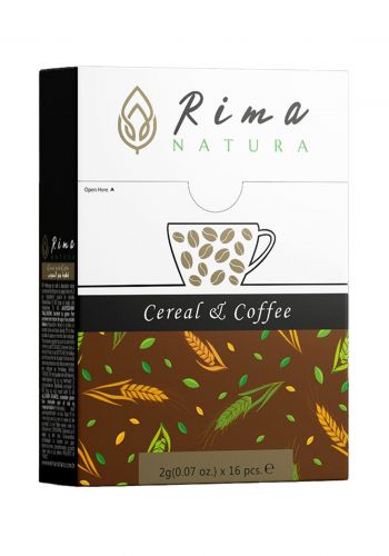 قهوة صحية بالحبوب 16 قطعة من ريما Rima Natura Cereal With Coffee