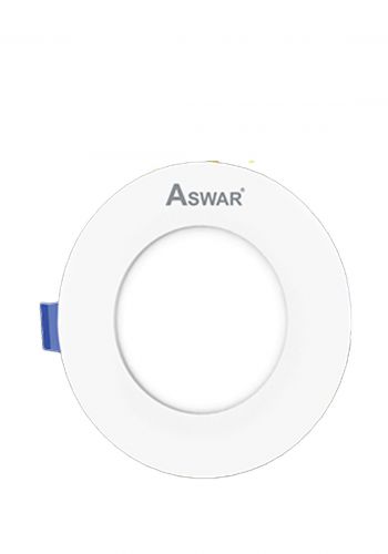 ضوء ليد سقفي دائري الشكل دفن 5 واط ابيض اللون من اسوار Aswar AS-LED-RP5W (6500K) Virtual Round LED Light