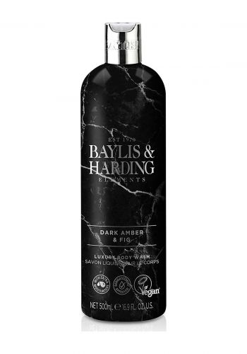 غسول للجسم بخلاصة العنبر والتين والارز 500 مل من بايليس اند هاردينج ‎Baylis & Harding Body wash 