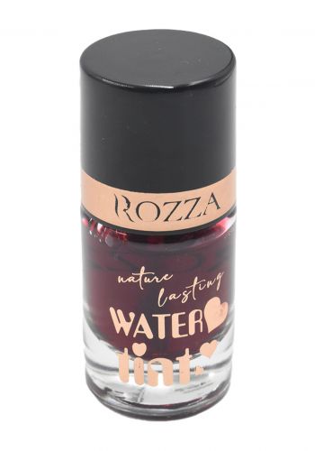 تنت مورد للشفاه والخدود 10 مل درجة اللون 2 من روزا Rozza Water LipTint Hot Pink 