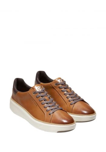 حذاء رجالي رياضي  باللون البني من كول هان Cole Haan Men's GrandPrø Topspin Sneaker