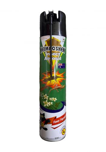 بخاخ قاتل للحشرات برائحة الورد 600 مل من هيماوشين Heimaoshen Insect Aerosol