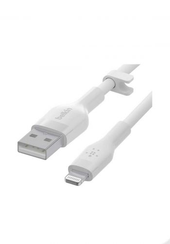 كيبل آيفون- Belkin CAA008bt1MWH Boost Charge USB-A Cable with Lightning Connecter 1M