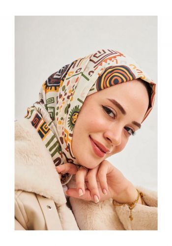 شال نسائي قطني متعدد اللون 
